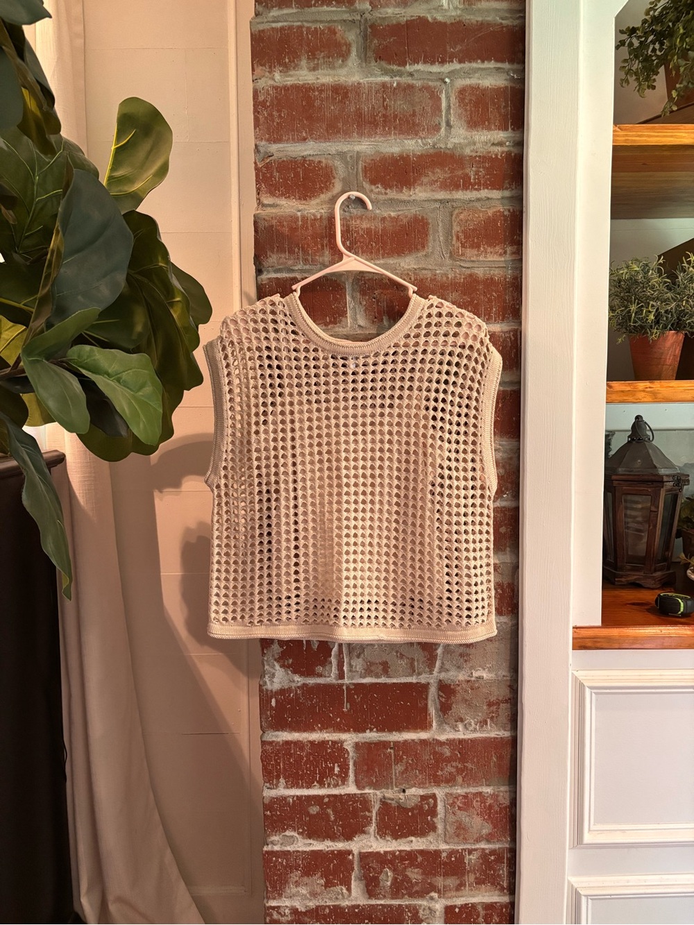 Open Knit Tank